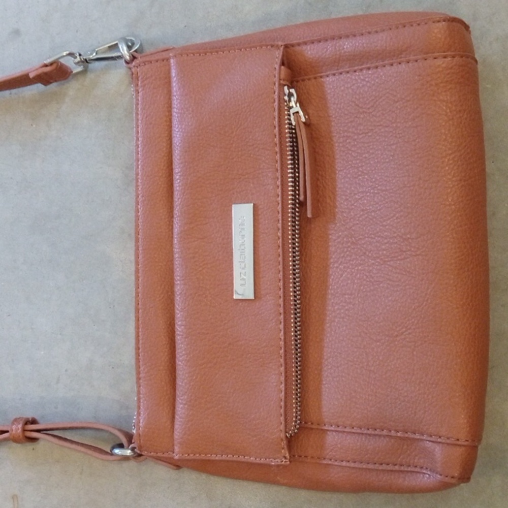 Liz Claiborne Tan Cross Body Shoulder Bag